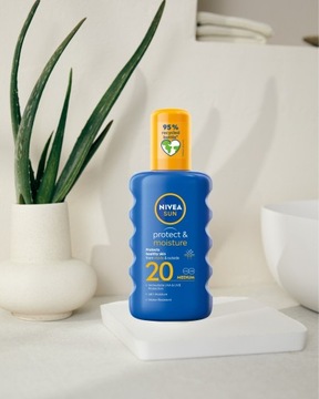 NIVEA SUN солнцезащитный лосьон SPF 20 200мл