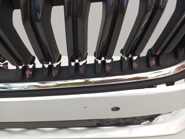 фото thumb №7, Skoda octavia iv 4 5e3 рестайлинг 2020- бампер перед переднее решётка радиатора 5e3807221l =