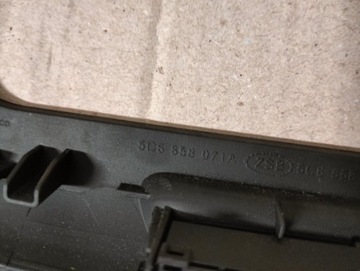 фото thumb №7, Vw jetta vi 5c6 рамка радио панель кондиционера 5c6858071a