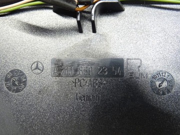 фото thumb №6, Решётка воздуховод средняя+ панель климат mercedes w211 a2118302354 2118303190