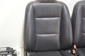 фото thumb №6, Сиденья mercedes w221 рестайлинг чёрные кожа
