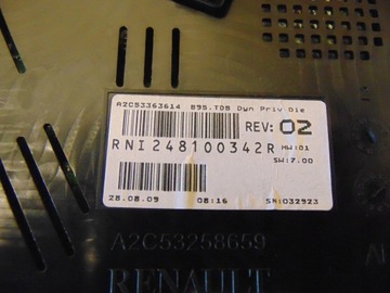 фото thumb №10, Спідометр  манометр renault megane iii 1.5 dci європа
