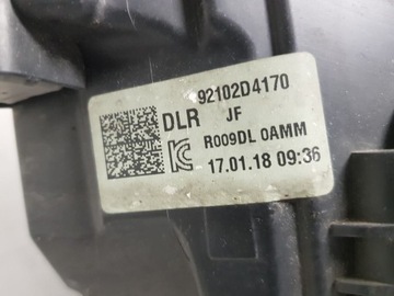 фото thumb №10, Kia optima 4 iv 15-19 лампа правая передняя линза + led + dośw. европа