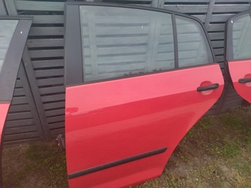фото thumb №1, Дверь зад левая vw golf plus комплект красный ly3d