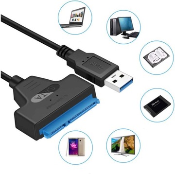АДАПТЕР USB 3.0 SATA АДАПТЕР ДЛЯ HDD SSD-НАКОПИТЕЛЯ