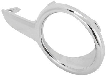 фото thumb №3, Права рамка галоген решітка лампи срібна хром peugeot 208 2012-2019