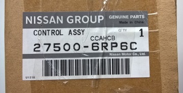 фото thumb №11, Nissan rogue x-trail iv t33 2021-2024 панель кондиціонера оригінальний номер eu 27500-6rp6c