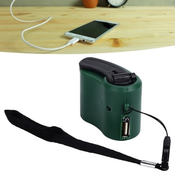 ТЕЛЕФОН АВАРИЙНЫЙ USB-ПИТАНИЕ РУЧНАЯ РУЧКА ЗЕЛЕНЫЙ