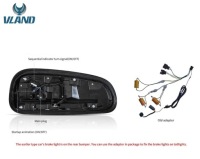 Фары задняя комплект  vland full led smoke черный тюнинг mini clubman f54 14-19 в Украине, фото thumb
