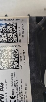 фото thumb №3, Подушка пасажира з штекер подушка безпеки vw up mii 1s0880204a оригінал демонтаж