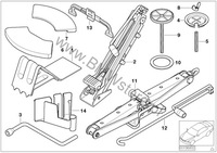 фото thumb №11, Bmw x5 e53 ключ do kół оригинал bmw heyco 19 cali 1095831 новый 19"