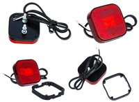 фото thumb №1, Лампа led габаритная czerwona диодная прицепа emc