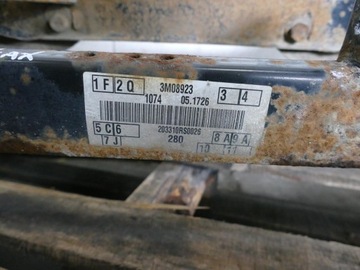 фото thumb №10, Ford c-max i 1.6 tdci балка зад підрамник ступиця диск амортизатор важіль kpl