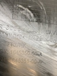 Tesla model 3 піддон багажник багажника 1645350-00-a в Україні, фото thumb