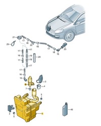 фото thumb №8, Оригінал насос омивача вікон audi s1k5955651