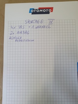 фото thumb №11, Панель комплектная подушка безопасности консоль ремни kia sportage iv рестайлинг gt line