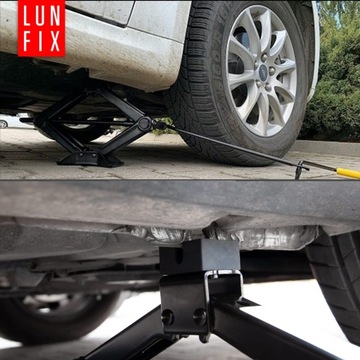 Podnośnik lewarek samochodowy trapezowy 2t + podkładka i pokrowiec gratis