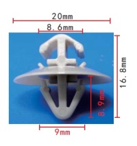 фото thumb №3, Кліпса накладки бічний двері renault kangoo master