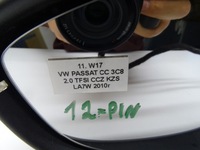 фото thumb №11, Дзеркало ліві лівий перед la7w 12 pin vw passat cc