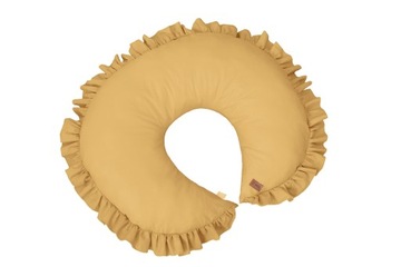 ROGAL, FASOLKA DO KARMIENIA + POSZEWKA falbanka - musztarda