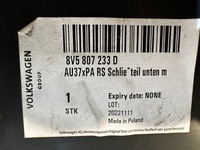 фото thumb №9, Audi a3 rs3 lift sedan 8v5 плита защита pod бампер 8v5807233d