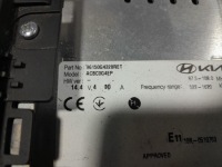 Hyundai i30 3 рестайлинг  радио заводской bluetooth 96150-g4320 Оригинал, фото thumb