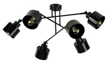 LOFT METAL регулируемая люстра потолочный светильник 6