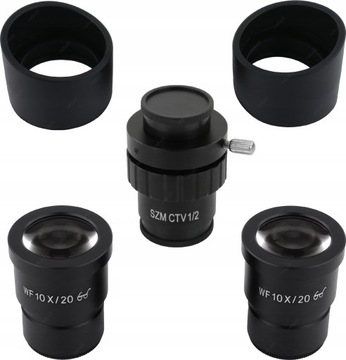 MIKROSKOP STEREOSKOPOWY TRINOKULAR KAMERA 1080P/60 H22-45T2 7-45x 56X LED