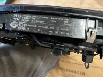 фото thumb №9, Audi a4 b9 рестайлинг avant s line лампа потолок защитные накладки стойка солнцезащитный козырёк 24r