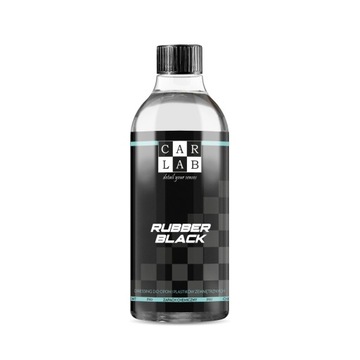 CARLAB RUBBER BLACK 0,5L dressing do opon