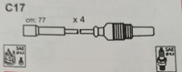 фото thumb №1, Зажигание провод citroen peugeot c17