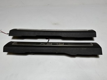 фото thumb №9, Накладка планка порога перед передняя led левая правая ford flex 2009 - 2019