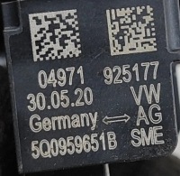 фото thumb №7, Заднее правое датчик удара skoda superb iii estate 3v5 5q0959651b