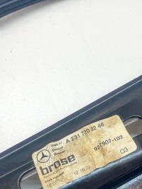 Підйомник скло правих передніх двері mercedes-benz sl r231 2317200246 Зі Шроту, фото thumb