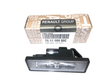 фото thumb №1, Лампа освещение номерного знака led scenic megane iv оригинальный номер