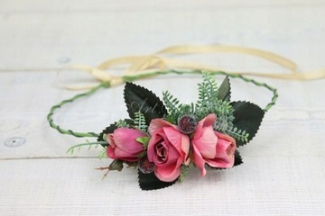 Ручной котильон, букет роз, DIRTY PINK, подружка невесты