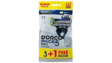DORCO Pace 5 PRO Одноразовая бритва 3+1 БЕСПЛАТНО