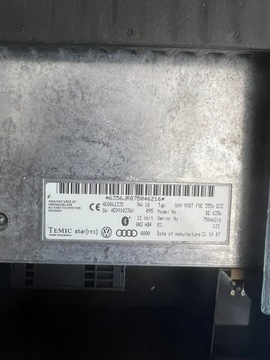 фото thumb №2, Модуль audi оригинальный номер 4e0862335 4e0910336k