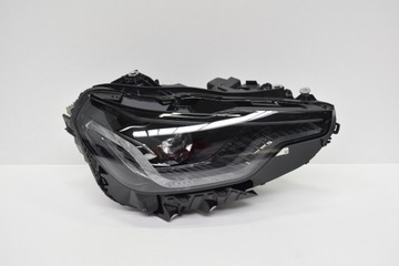 фото thumb №1, Лампа права bmw 2 g42 m2 g87 led адаптивний чорний тіньова лінія чорна