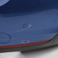 фото thumb №14, Bmw f32 f33 m sport заднее бампер pdc estorilblau синий металлик - b45