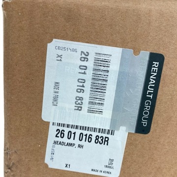 фото thumb №15, Лампа правий перед renault koleos ii 260101683r