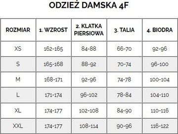ЛЕГИНГИ БРЮКИ ТЕРМОАКТИВНОЕ БЕЛЬЕ 4F размер XS/S