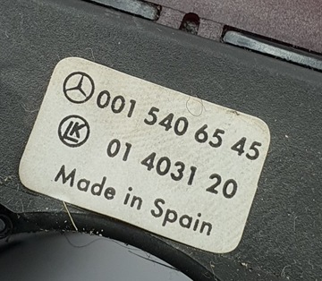 фото thumb №7, Перемикач комбінований mercedes ml w163 0015406545