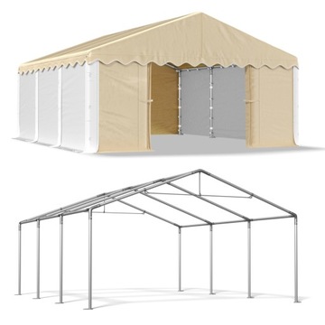 Namioty Warsztatowe 6x6m Hale Namiotowe DAS 240 S