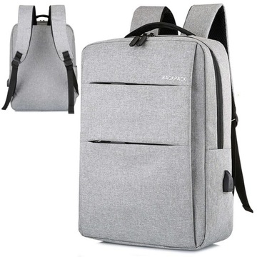 PLECAK MIEJSKI NA MACBOOK PRO AIR 15 LAPTOPA PODRÓŻNY USB POJEMNY BIZNESOWY