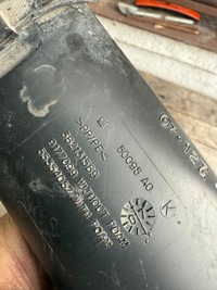 фото thumb №6, Труба повітрозабірник повітря opel vectra c 1.9 cdti 55354057