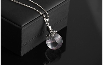 Стеклянный кулон Time Gem Сферический Творческий Осьминог Бирюзовый