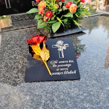 Подставка для кладбища, ГРАВИРОВКА ГРАНИКА, украшение могилы, ВЕЧНАЯ РОЗА