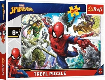 Пазл 200 Marvel SPIDERMAN Puzzle Villains Goblin 6+ Trefl 13235