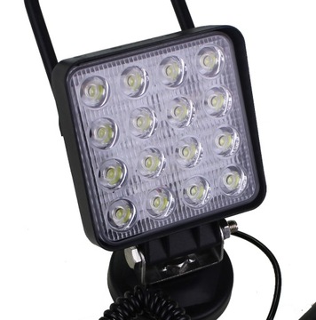 Lampa robocza LED na magnes 48W przenośna LEDOWA